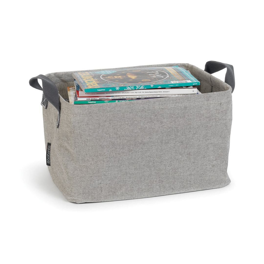 Foldable Laundry Basket, 35L Grey 8710755105685 Brabantia 1000x1000px 7 NR 3513