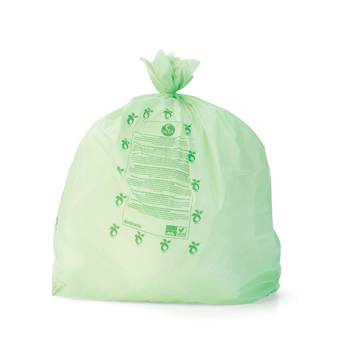 PerfectFit Bags,Code C,Comp.10 12L,10pcs Green 8710755419782 Brabantia 1000x1000px 7 NR 8065