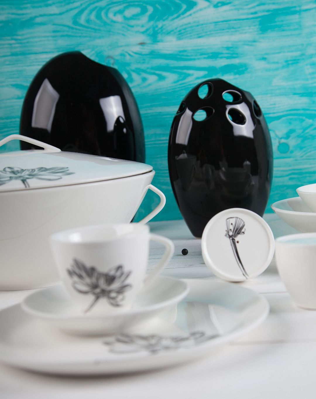 2551 2 polevkova misa fleur 29cm