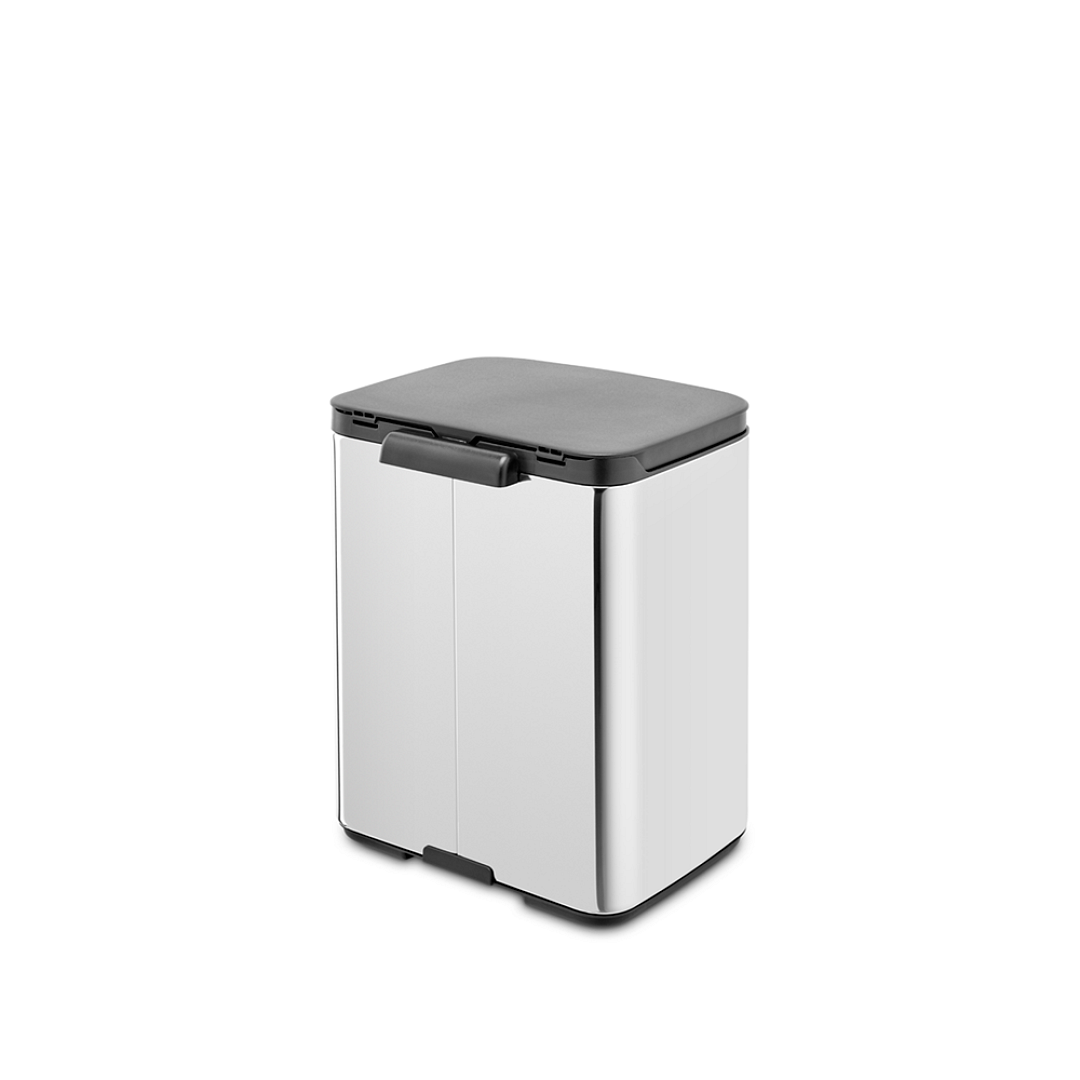 Bo Waste Bin, 7L Brilliant Steel 8710755222948 Brabantia 96dpi 1000x1000px 7 NR 30155