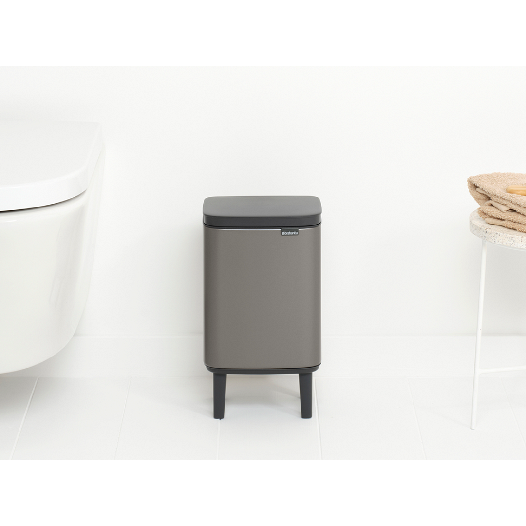 Bo Waste Bin Hi, 4L Platinum 8710755227127 Brabantia 96dpi 1000x1000px 7 NR 30422