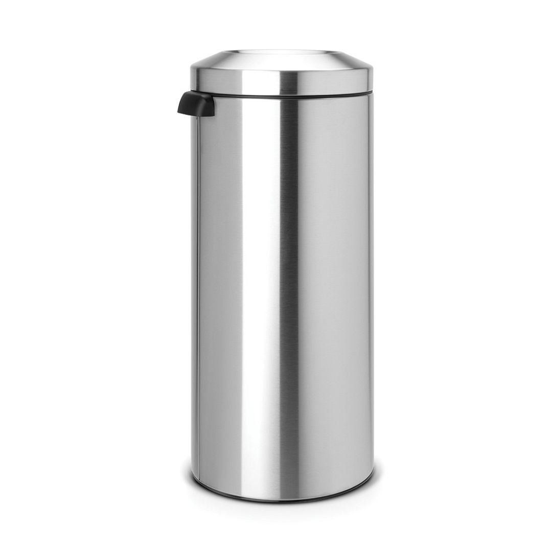 Flame Guard Waste Paper Bin, 30L Matt Steel 8710755378621 Brabantia 1000x1000px 7 NR 3216