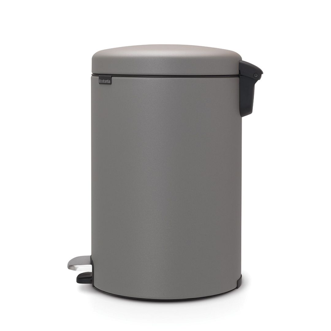 Pedal Bin newIcon, 20L Mineral Concrete Grey 8710755119163 Brabantia 1000x1000px 7 NR 12560