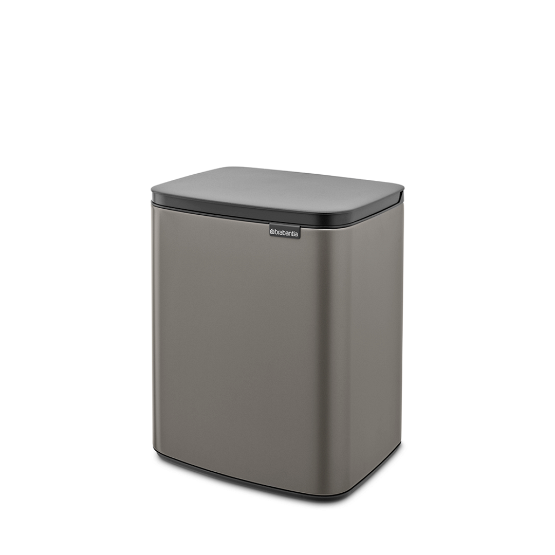 Bo Waste Bin, 12L Platinum 8710755230387 Brabantia 96dpi 1000x1000px 7 NR 30186