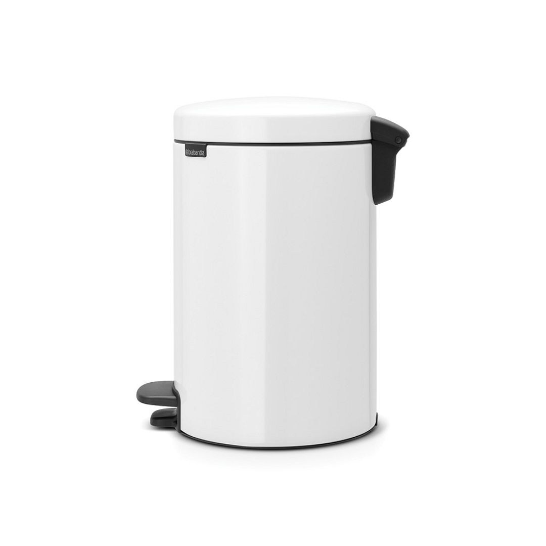 Pedal Bin newIcon, 12L White 8710755113864 Brabantia 1000x1000px 7 NR 7855