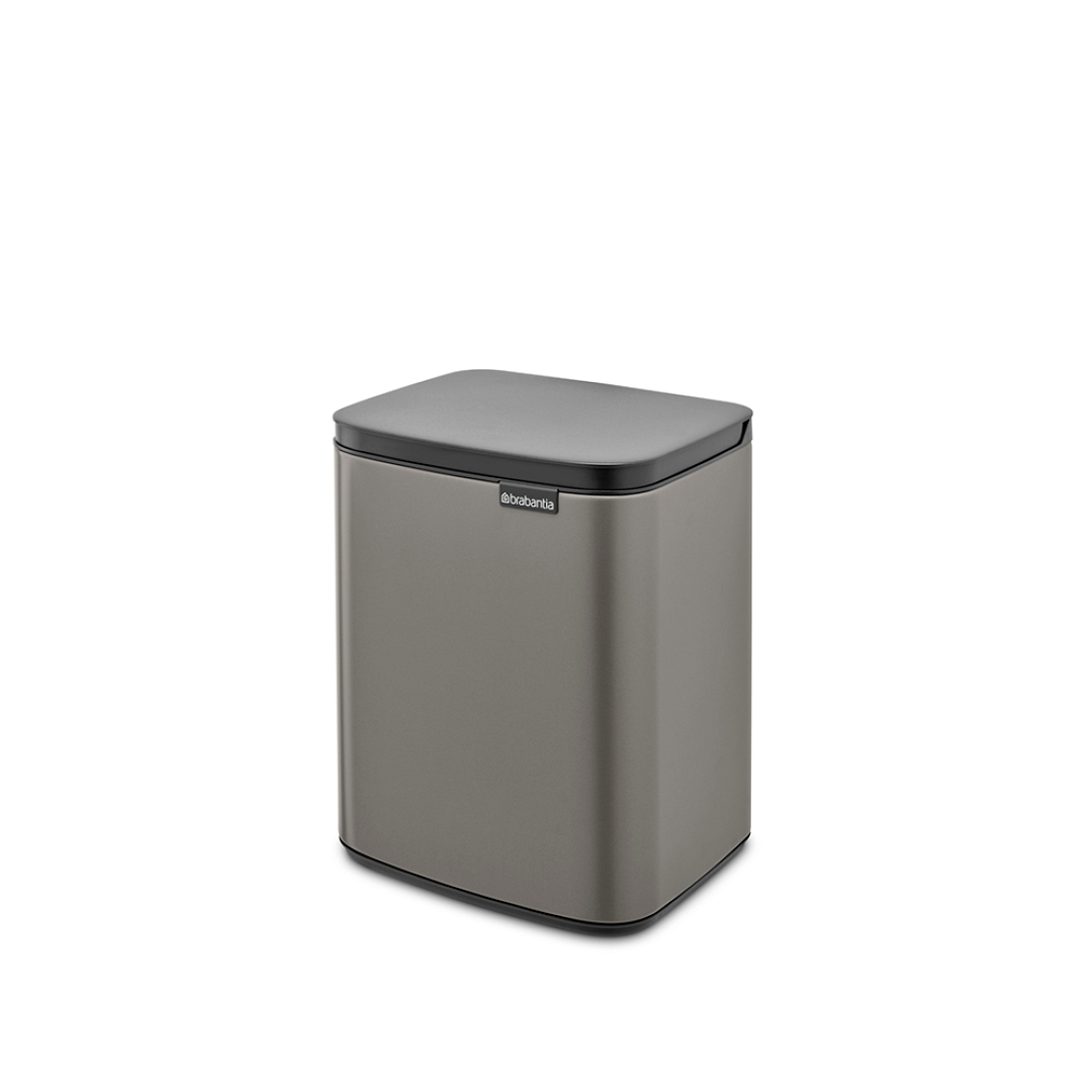 Bo Waste Bin, 7L Platinum 8710755222924 Brabantia 96dpi 1000x1000px 7 NR 30146