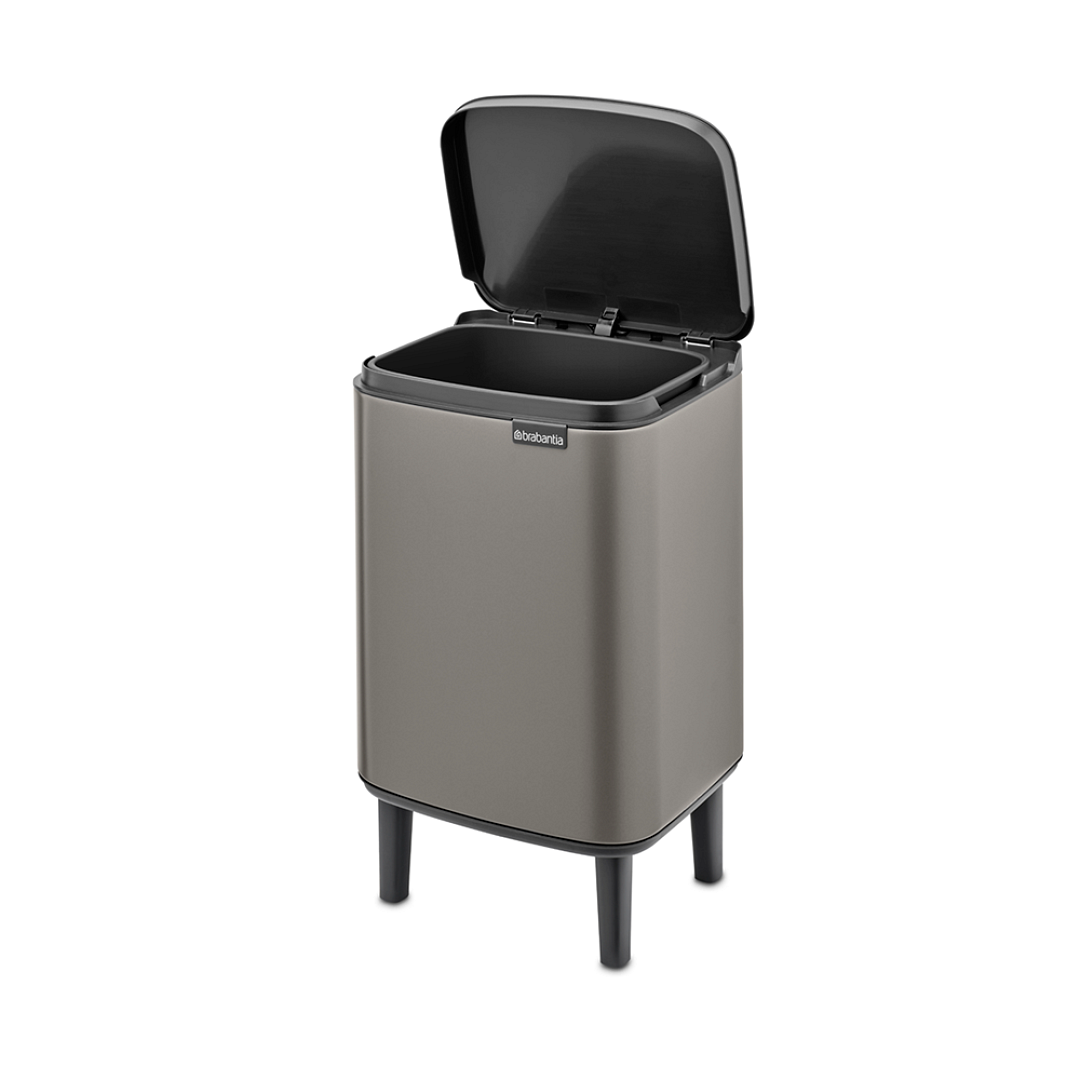 Bo Waste Bin Hi, 7L Platinum 8710755227202 Brabantia 96dpi 1000x1000px 7 NR 30252