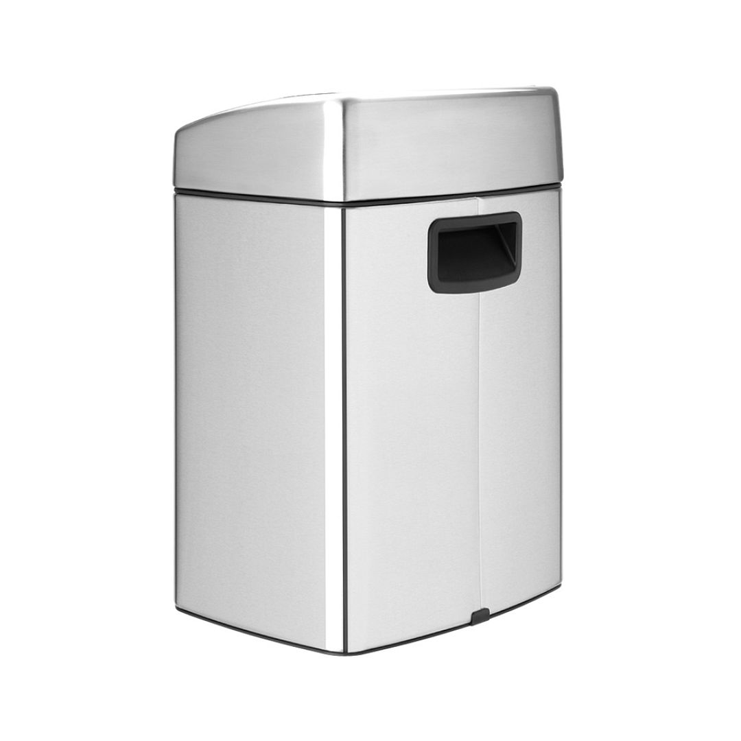 Touch Bin, 10L Matt Steel Fingerprint Proof 8710755477225 Brabantia 1000x1000px 7 NR 5366