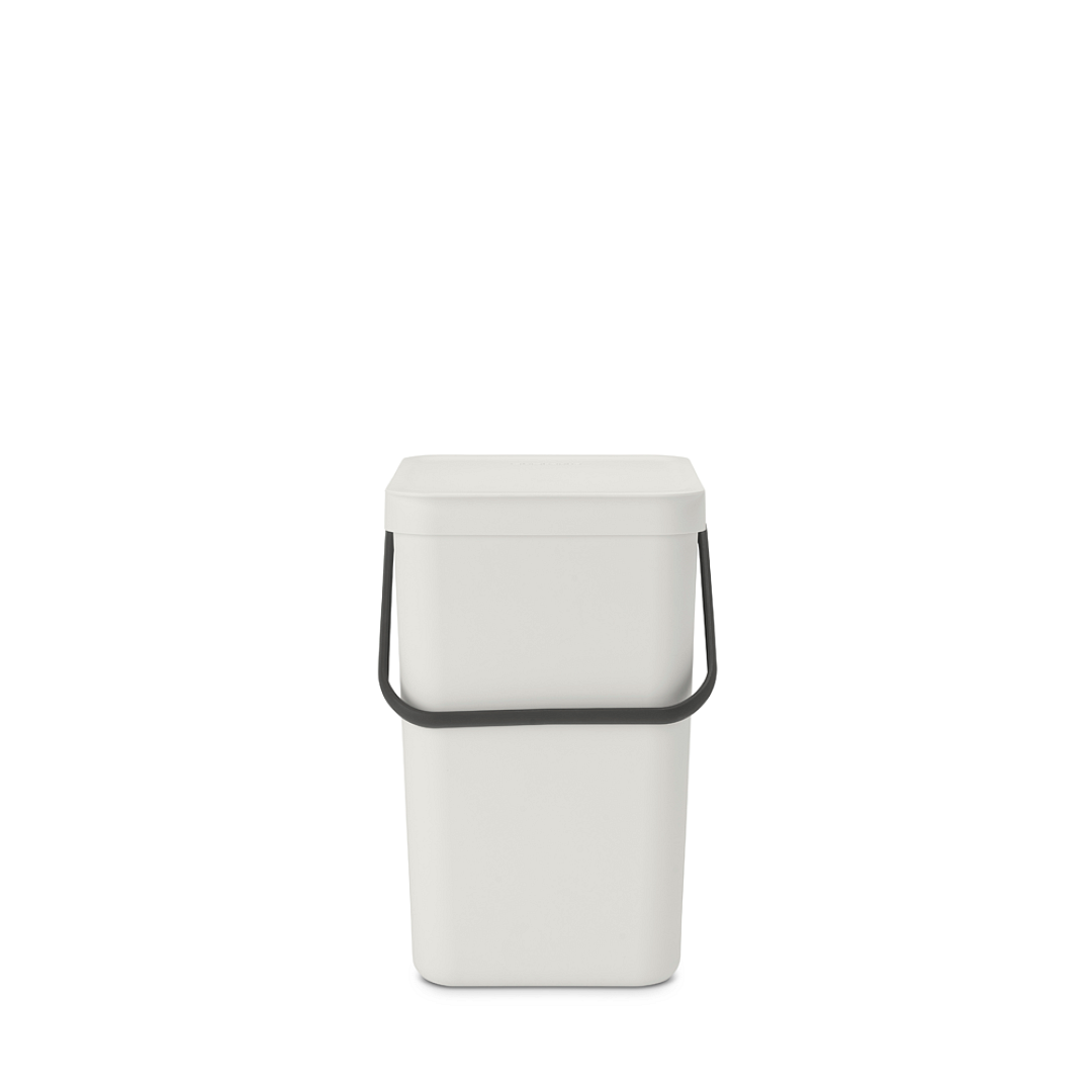 Sort & Go Waste Bin, 25L Light Grey 8710755214400 Brabantia 96dpi 1000x1000px 7 NR 25859