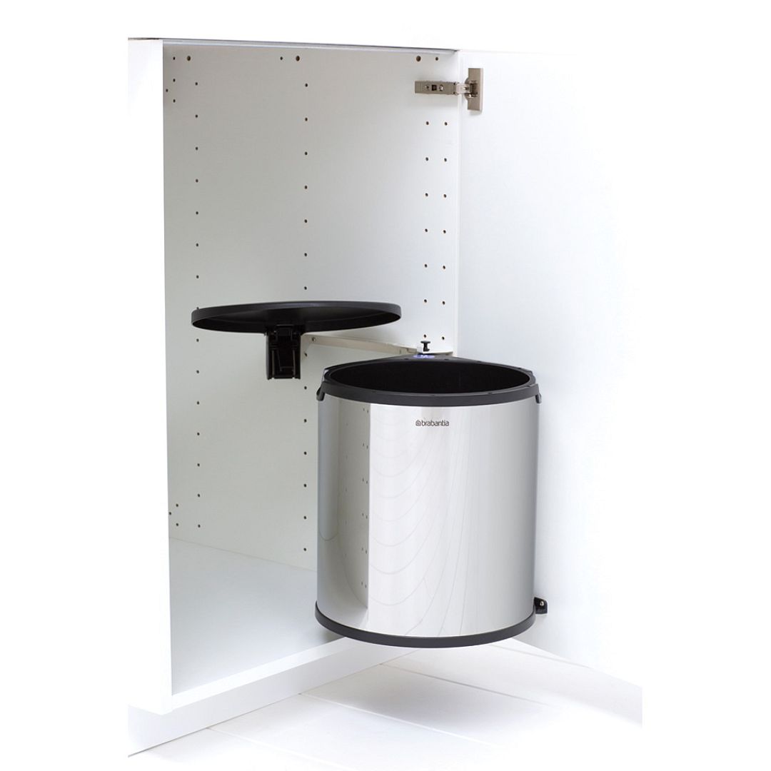 Built in Bin, 15L Brilliant Steel 8710755418181 Brabantia 1000x1000px 7 NR 4749