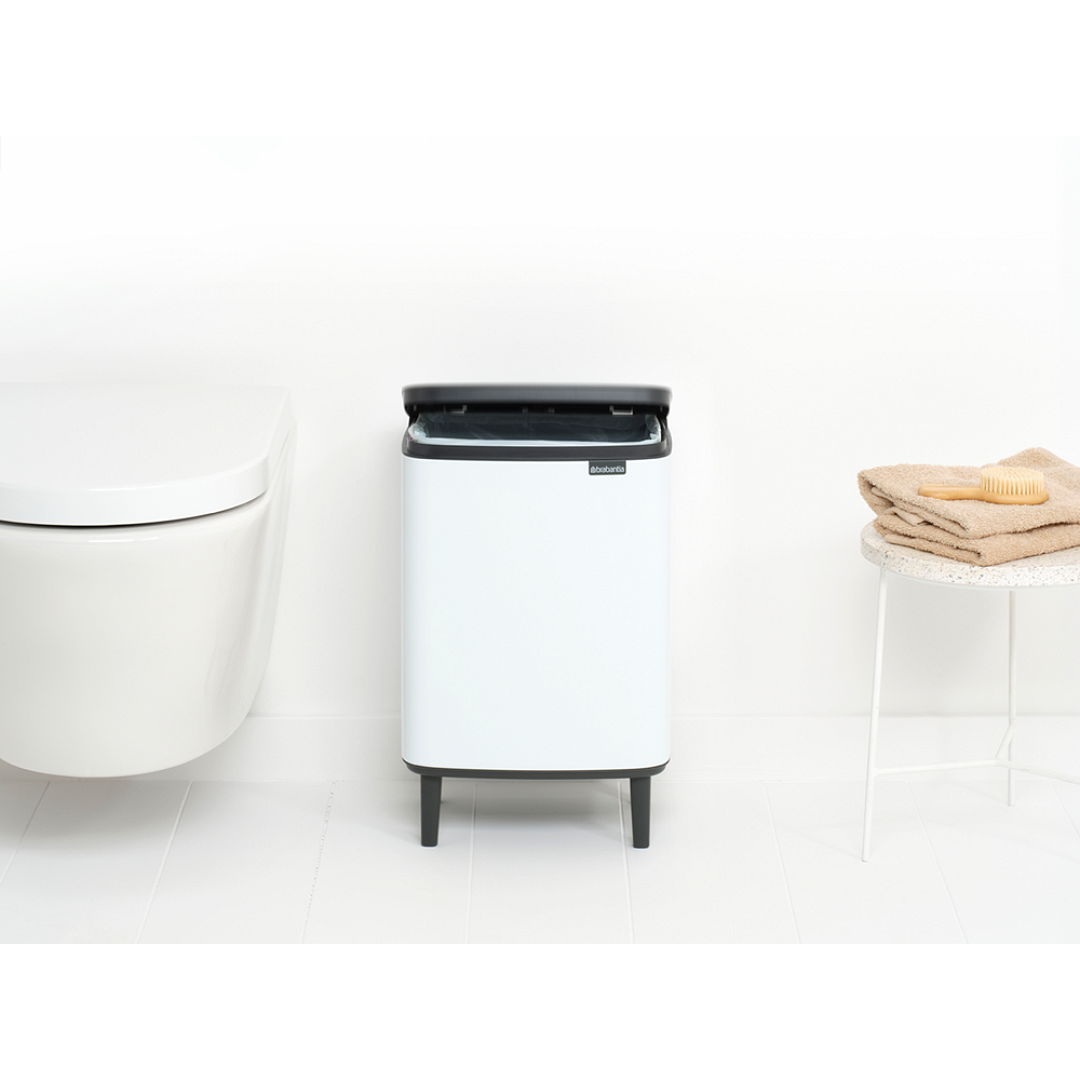 Bo Waste Bin Hi, 12L White 8710755227240 Brabantia 96dpi 1000x1000px 7 NR 30469