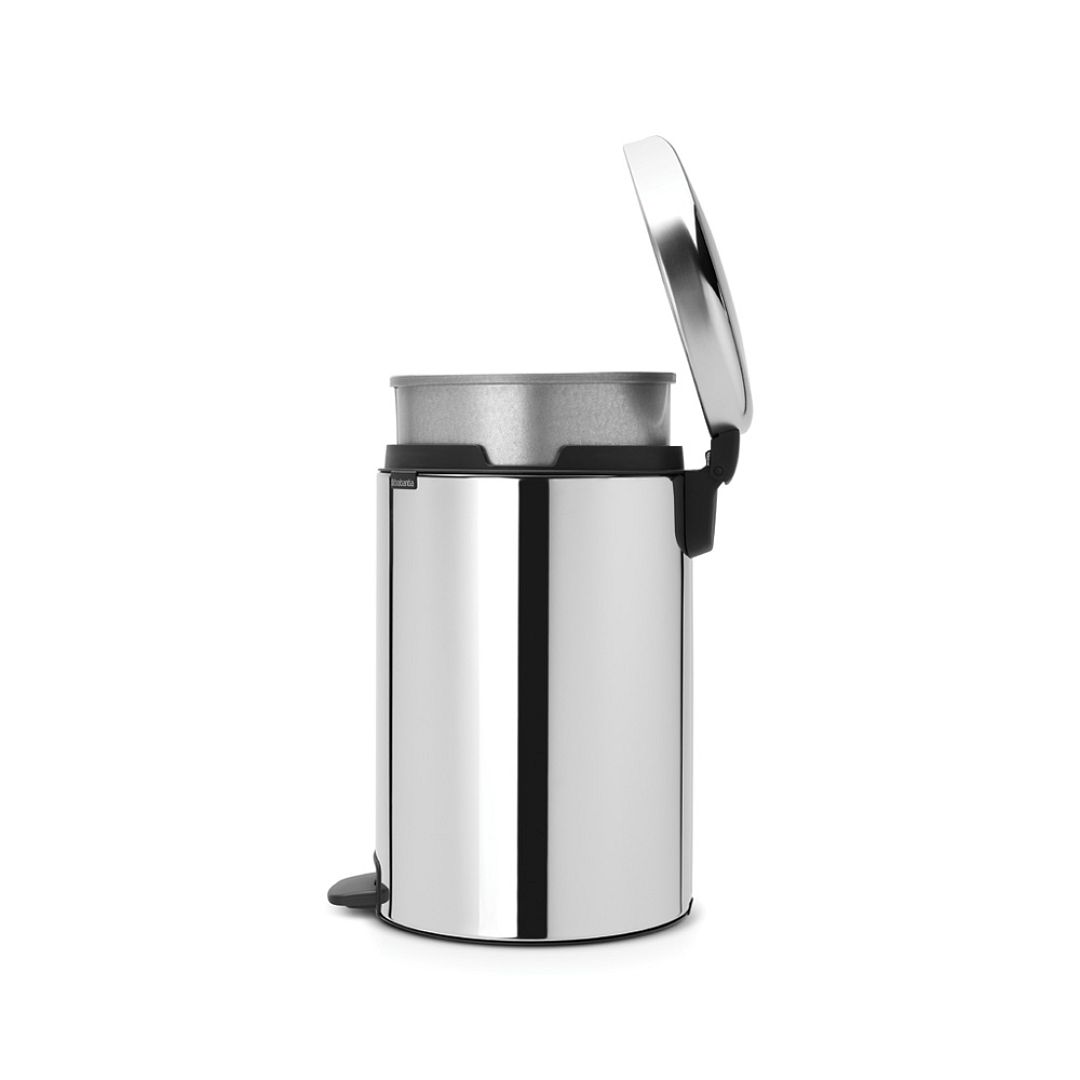 Pedal Bin newIcon, 20L Brilliant Steel 8710755114267 Brabantia 1000x1000px 7 NR 7881