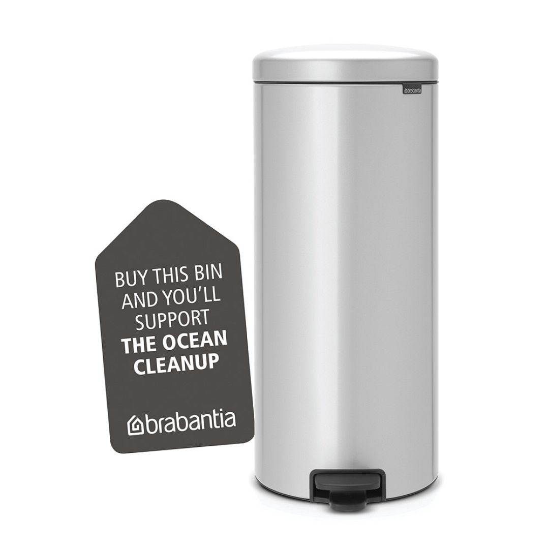 Pedal Bin newIcon, 30L Metallic Grey 8710755114465 Brabantia 1000x1000px 7 NR 9996