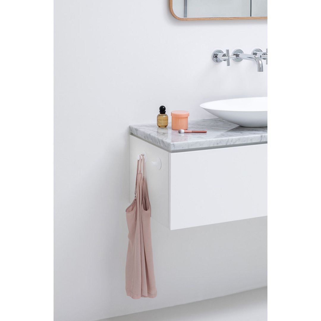 ReNew Towel hooks, set of 2 White 8710755280344 Brabantia 96dpi 1000x1000px 7 NR 19426