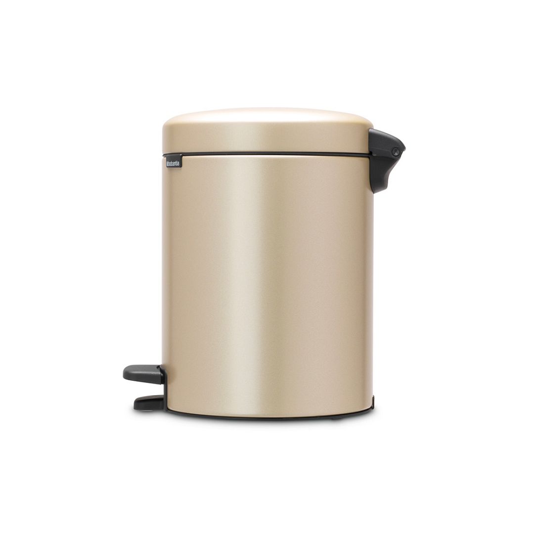 Pedal Bin newIcon, 5L Champagne 8710755304422 Brabantia 96dpi 1000x1000px 7 NR 21513