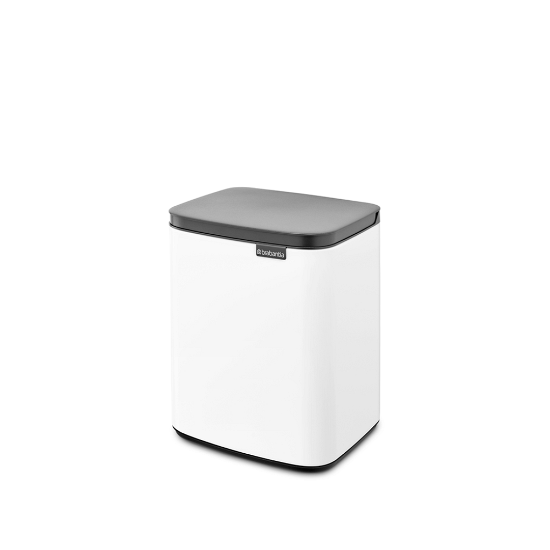 Bo Waste Bin, 7L White 8710755222368 Brabantia 96dpi 1000x1000px 7 NR 30126