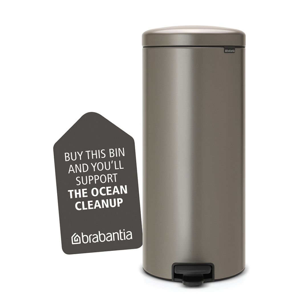 Pedal Bin newIcon, 30L Platinum 8710755114441 Brabantia 1000x1000px 7 NR 9990