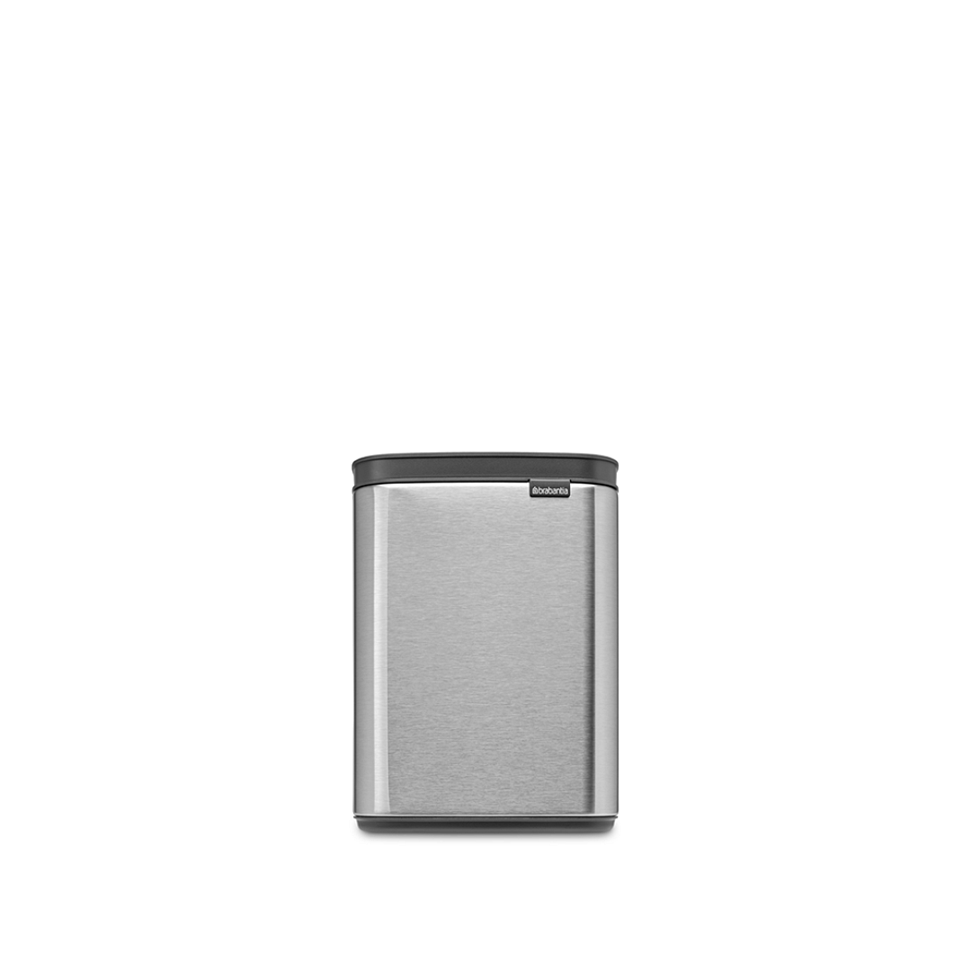 Bo Waste Bin, 4L Matt Steel Fingerprint Proof 8710755222849 Brabantia 96dpi 1000x1000px 7 NR 30786