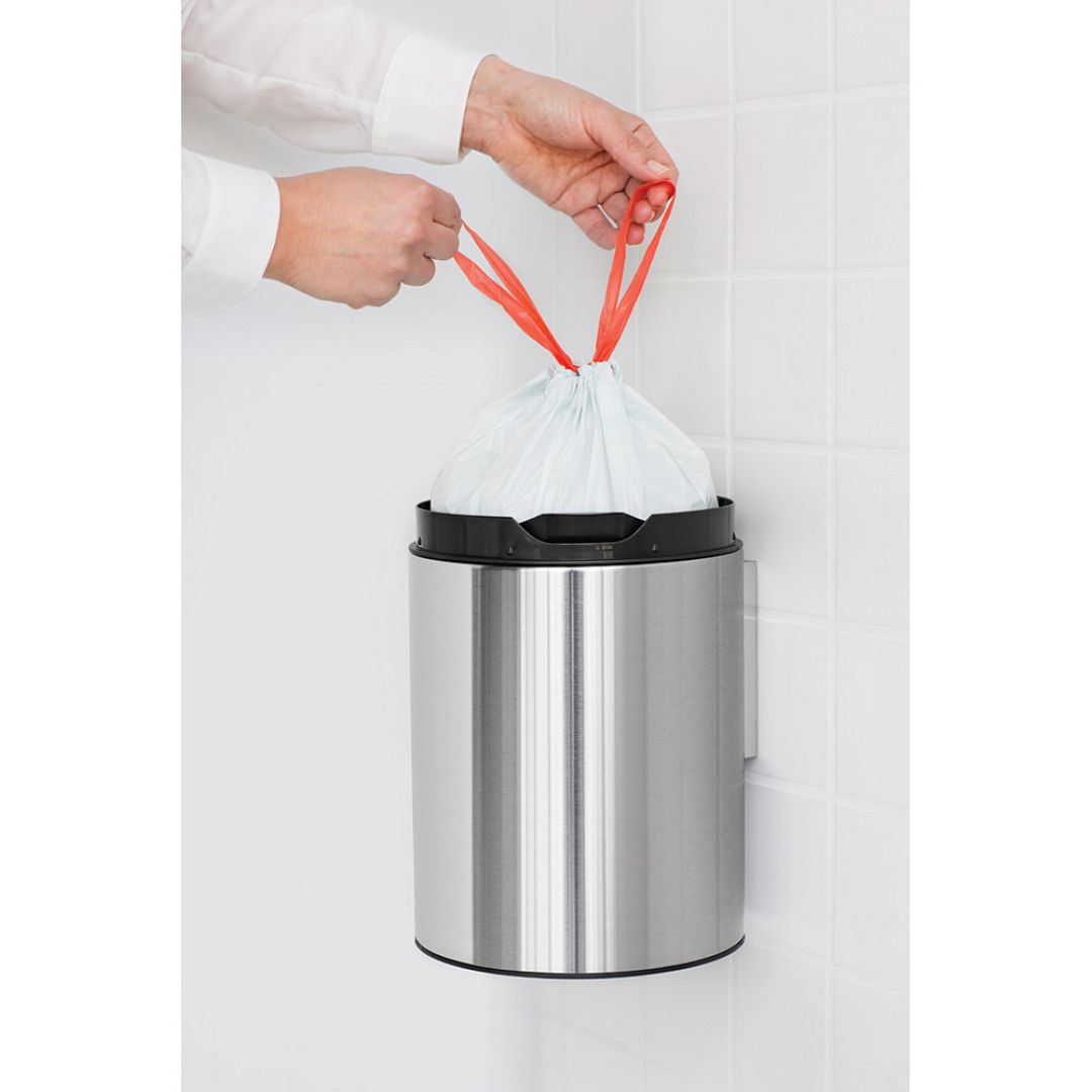 Slide Bin, 5L Matt Steel Fingerprint Proof 8710755477546 Brabantia 1000x1000px 7 NR 5408