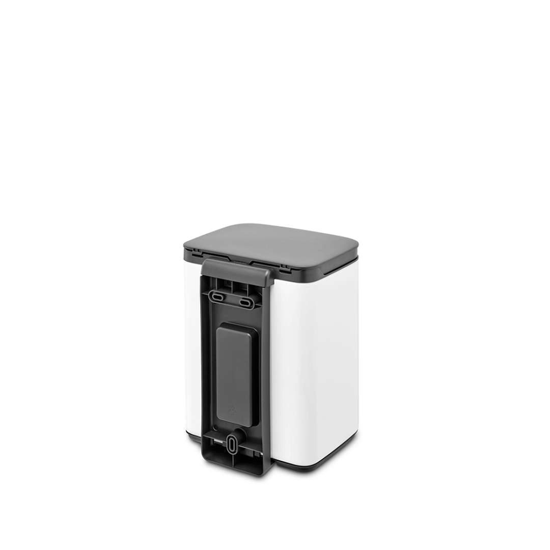 Bo Waste Bin, 4L White 8710755222344 Brabantia 96dpi 1000x1000px 7 NR 30087