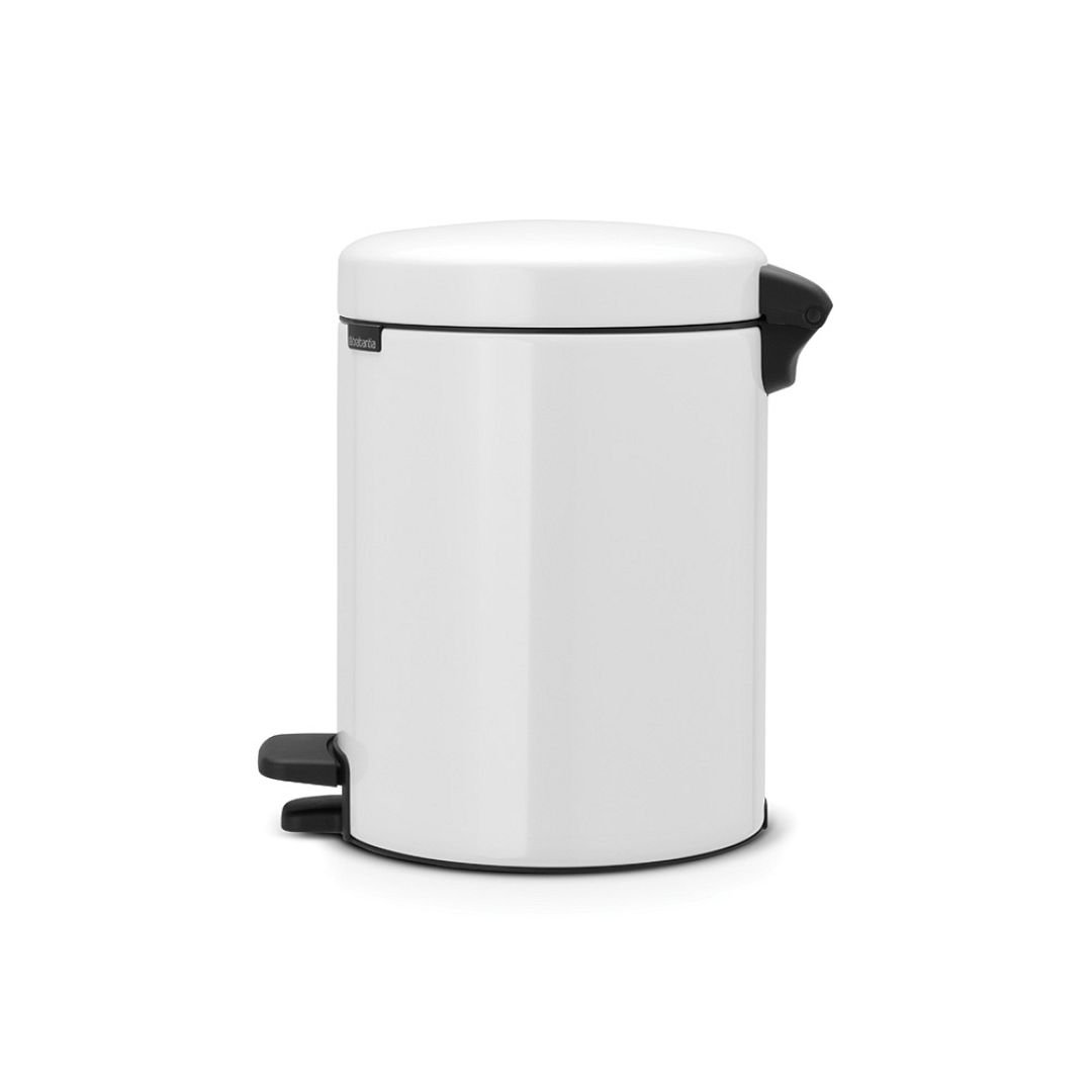 Pedal Bin newIcon, 5L White 8710755112065 Brabantia 1000x1000px 7 NR 1385