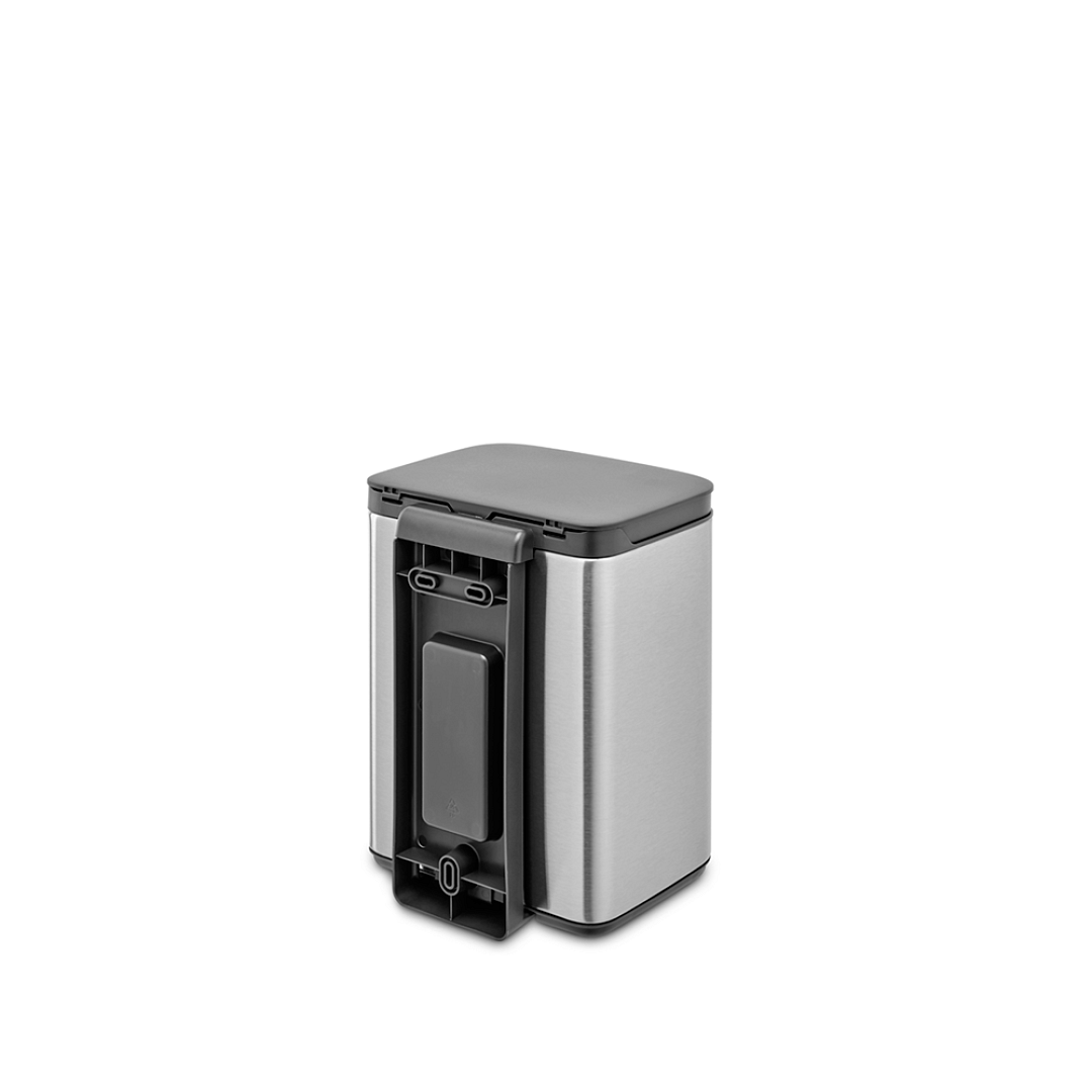 Bo Waste Bin, 4L Matt Steel Fingerprint Proof 8710755222849 Brabantia 96dpi 1000x1000px 7 NR 30115