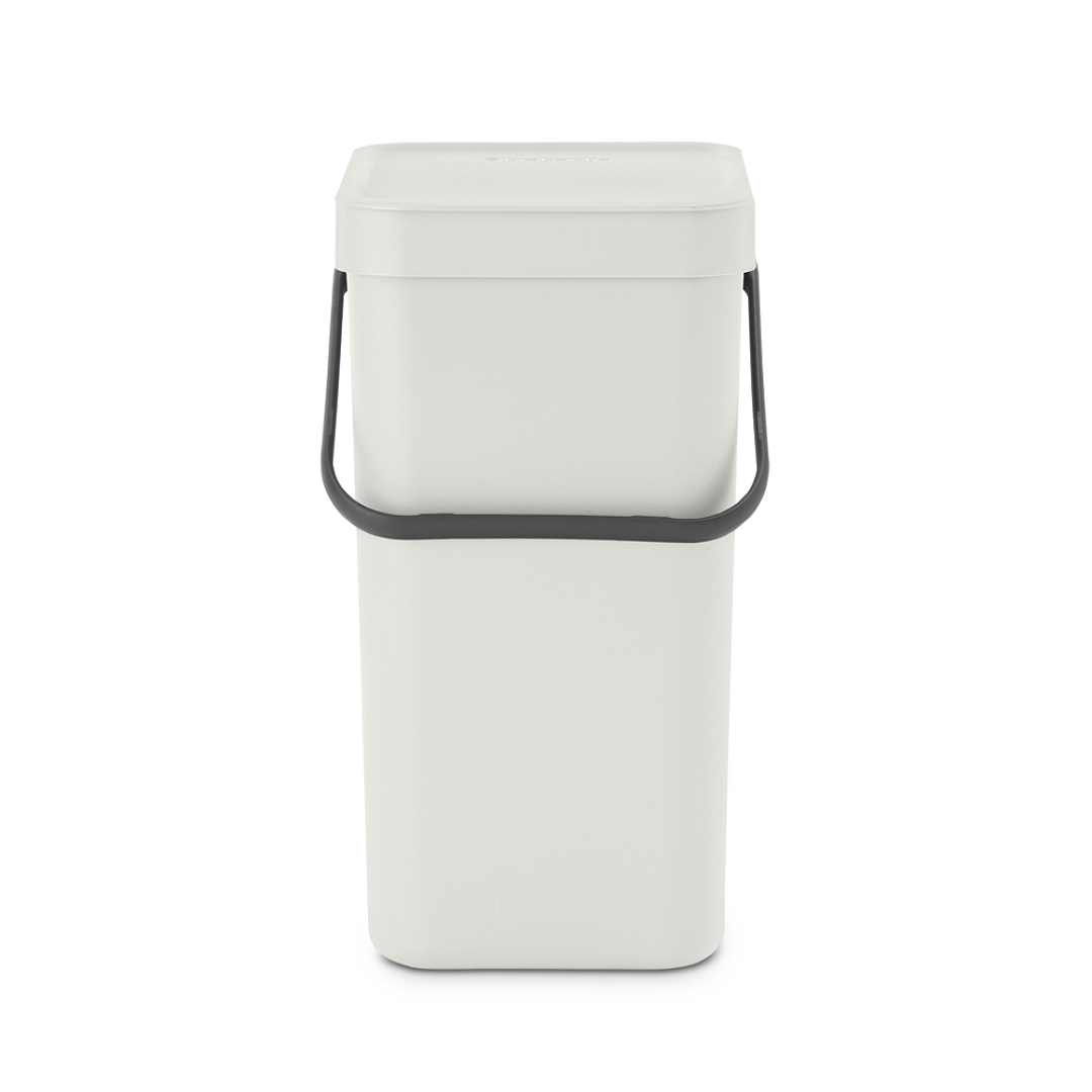 Sort & Go Waste Bin, 12L Light Grey 8710755213281 Brabantia 96dpi 1000x1000px 7 NR 25812