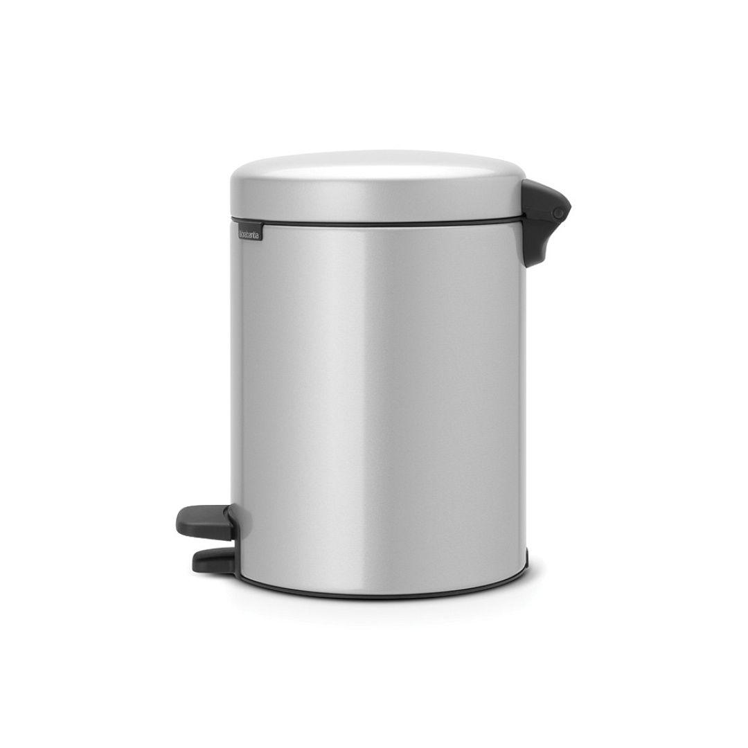 Pedal Bin newIcon, 5L Metallic Grey 8710755112904 Brabantia 1000x1000px 7 NR 1436