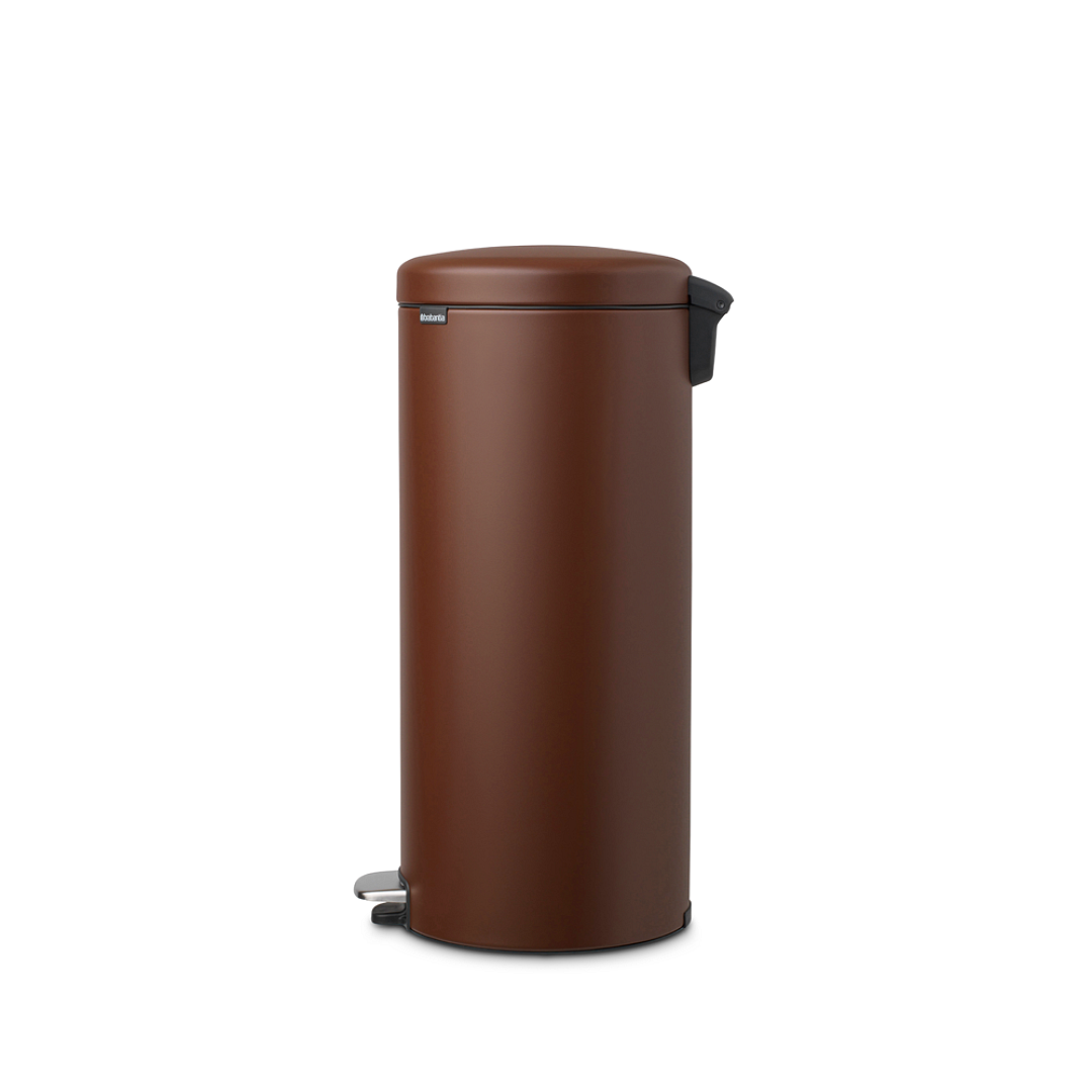 NewIcon Pedal Bin, 30L Mineral Cosy Brown 8710755208607 Brabantia 96dpi 1000x1000px 7 NR 26516