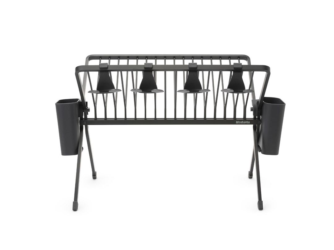 Foldable Dish Rack, Large Dark Grey 8710755139482 Brabantia 96dpi 1000x750px 7 NR 23830