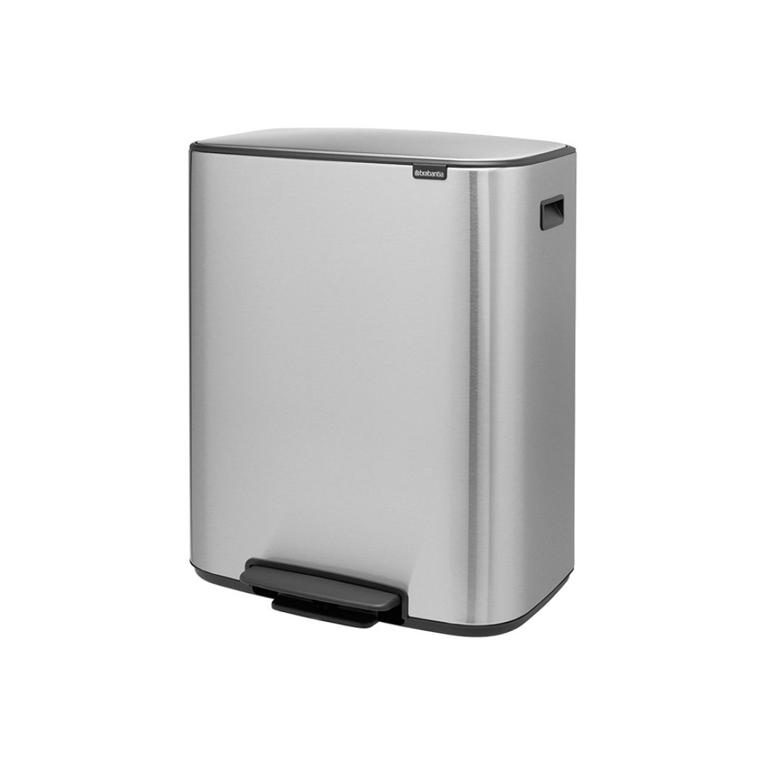 Bo Pedal Bin, 60L Matt Steel Fingerprint Proof 8710755211324 Brabantia 96dpi 1000x1000px 7 NR 16969