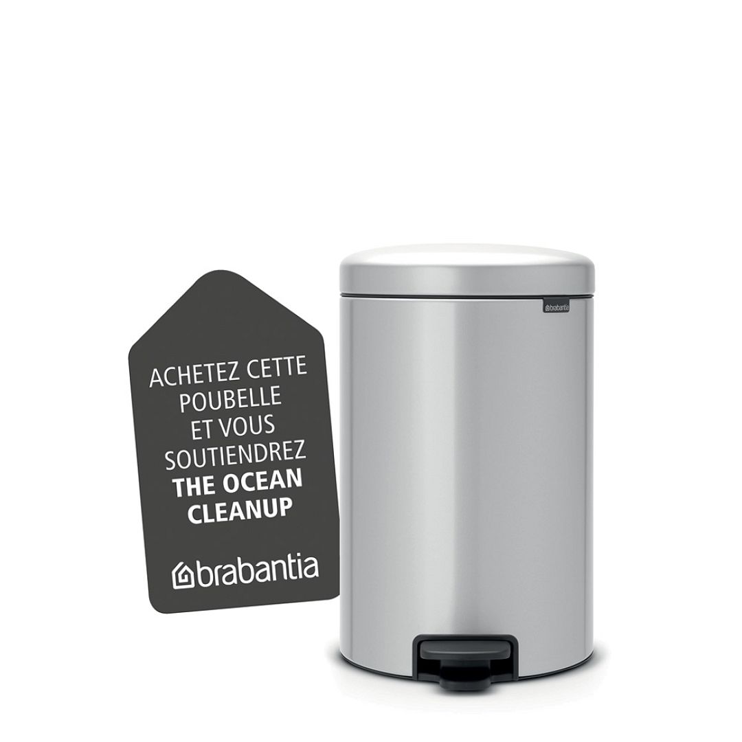 Pedal Bin newIcon, 20L Metallic Grey 8710755114069 Brabantia 1000x1000px 7 NR 9909