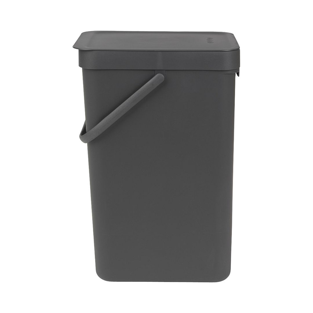 Sort & Go Waste Bin, 16L Grey 8710755109966 Brabantia 1000x1000px 7 NR 1288