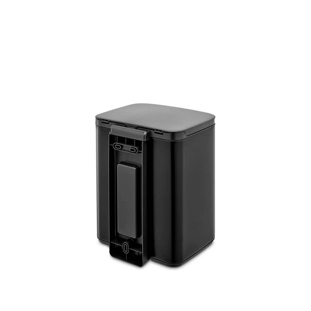 Bo Waste Bin, 7L Matt Black 8710755222900 Brabantia 96dpi 1000x1000px 7 NR 30142