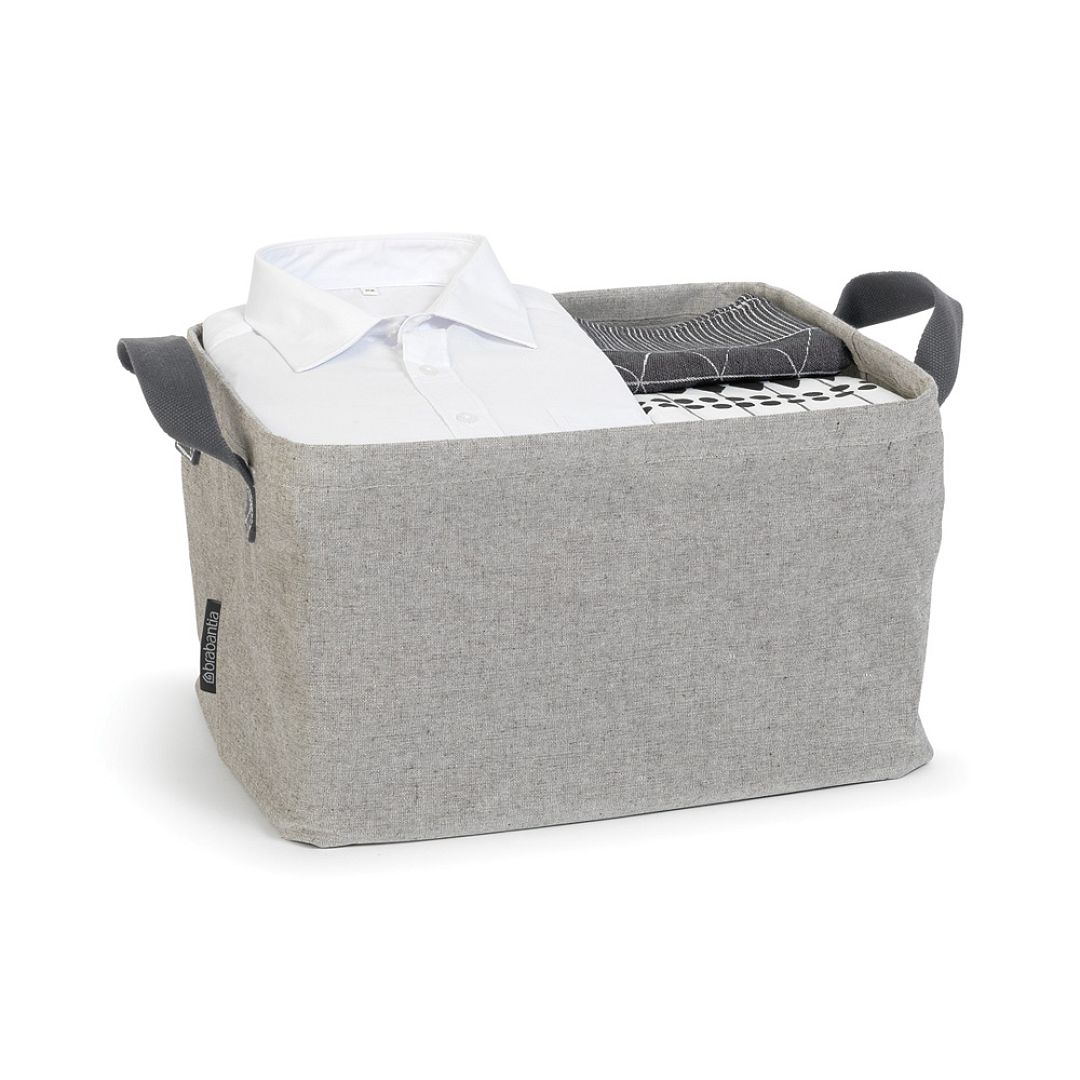 Foldable Laundry Basket, 35L Grey 8710755105685 Brabantia 1000x1000px 7 NR 3511