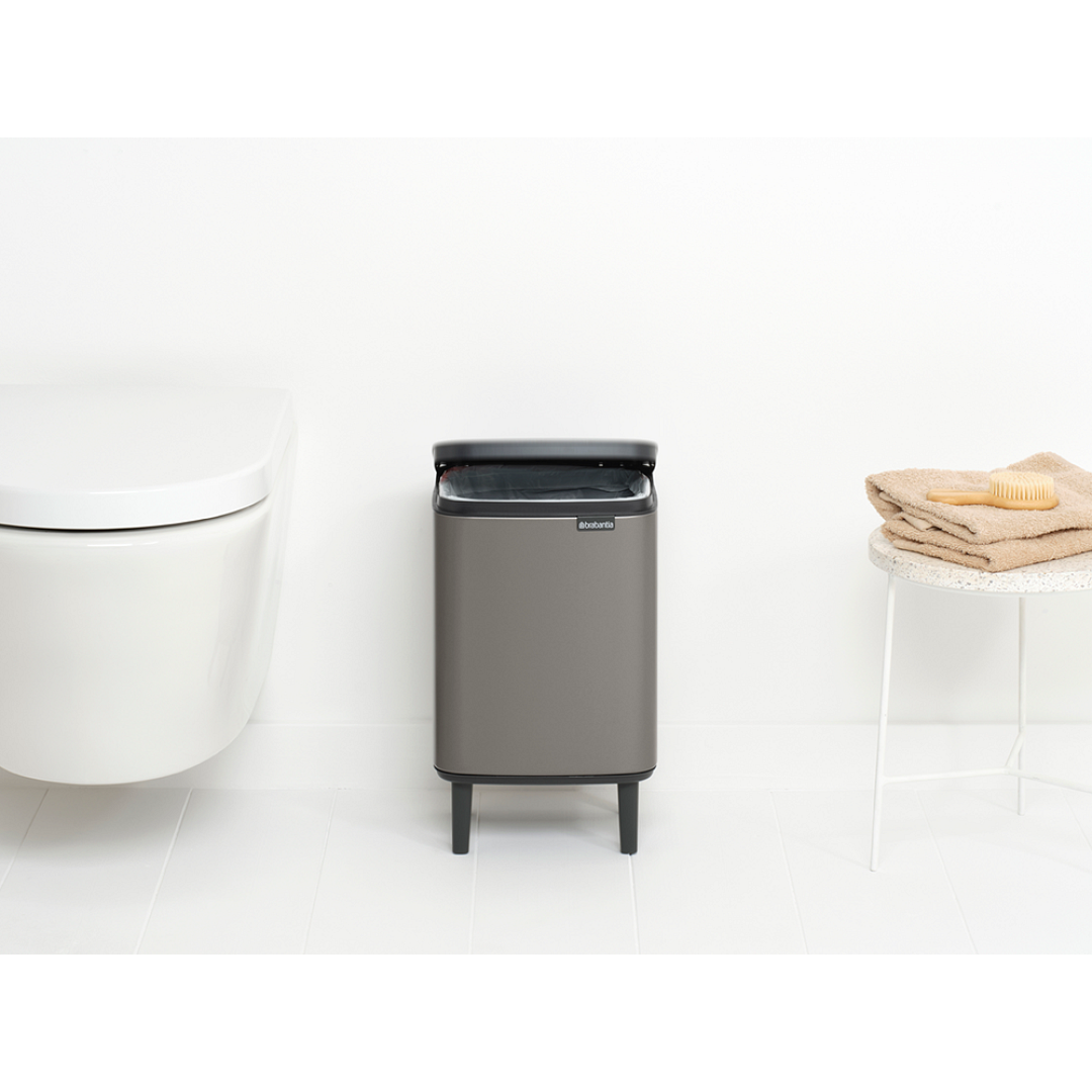 Bo Waste Bin Hi, 7L Platinum 8710755227202 Brabantia 96dpi 1000x1000px 7 NR 30453