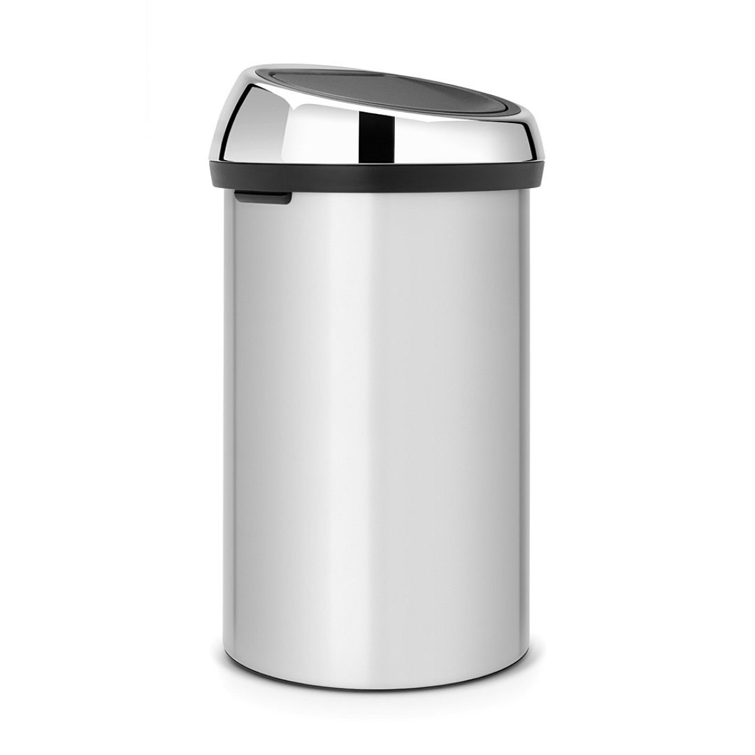 Touch Bin, 60L Metallic Grey 8710755402425 Brabantia 1000x1000px 7 NR 4622