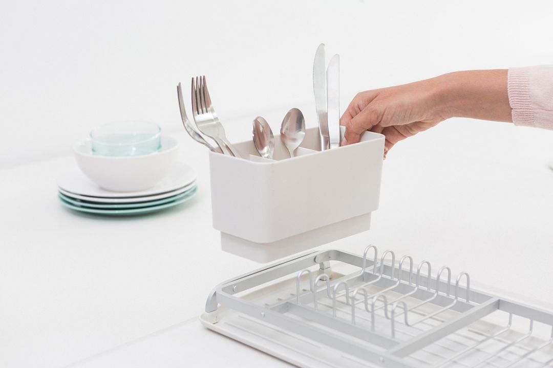 Compact Dish Drying Rack Light Grey 8710755117282 Brabantia 1181x787px E NR 12607