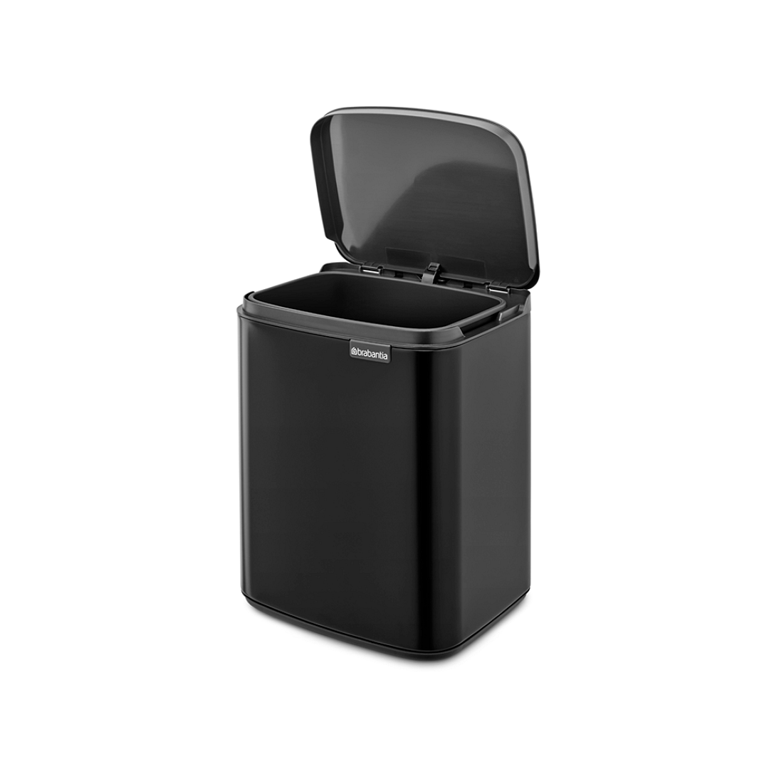 Bo Waste Bin, 7L Matt Black 8710755222900 Brabantia 96dpi 1000x1000px 7 NR 30140