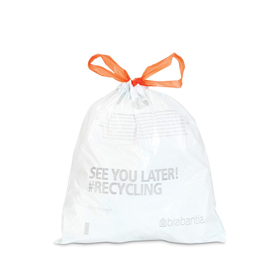 PerfectFit Bags, Code B, 5L, 20 pcs White 8710755311741 Brabantia 1000x1000px 7 NR 7944