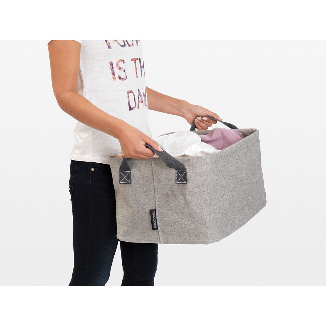 Foldable Laundry Basket, 35L Grey 8710755105685 Brabantia 1000x1000px 7 NR 3510