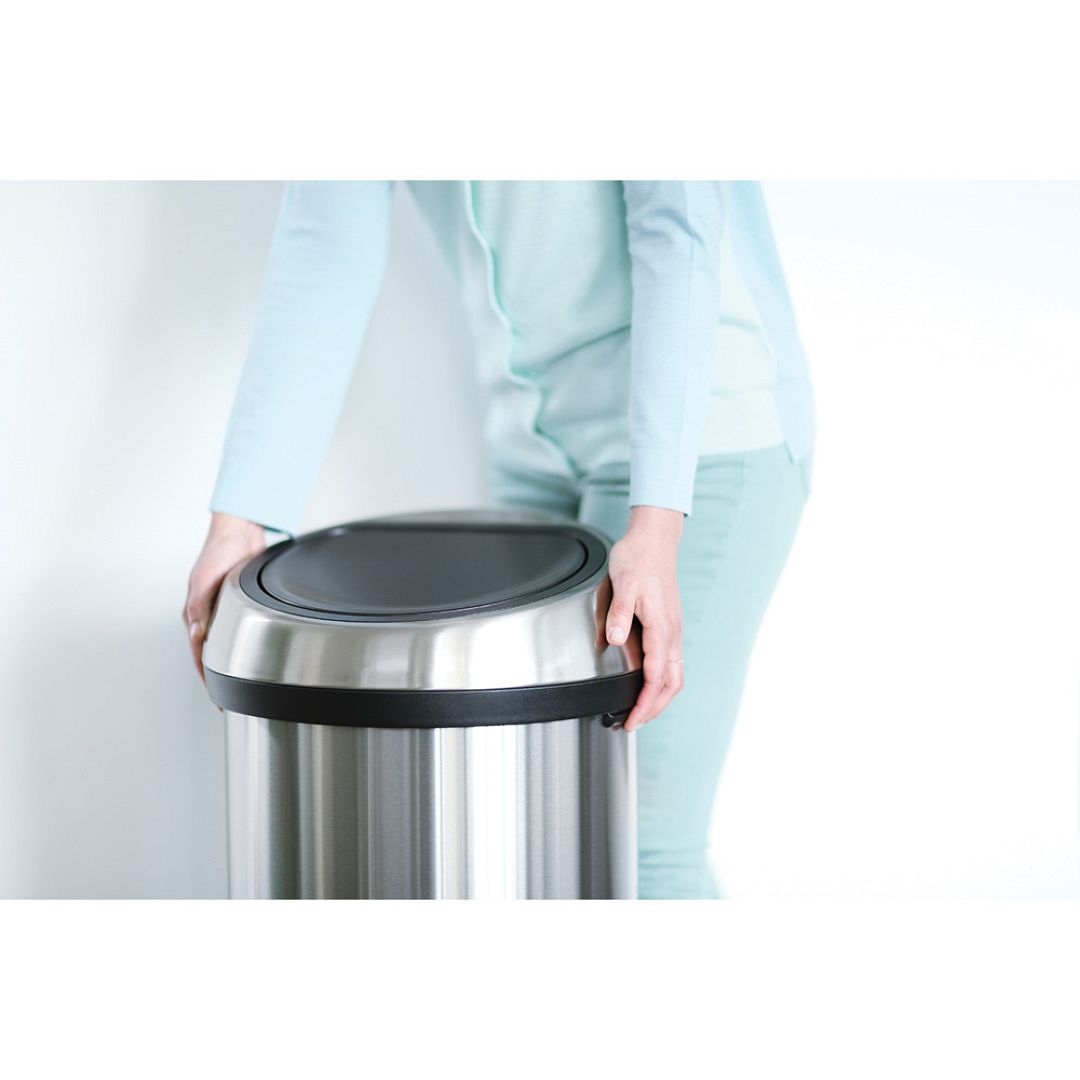 484506 Touch Bin 60L Matt Steel MOOD 04 1000x1000px 7 NR 6340