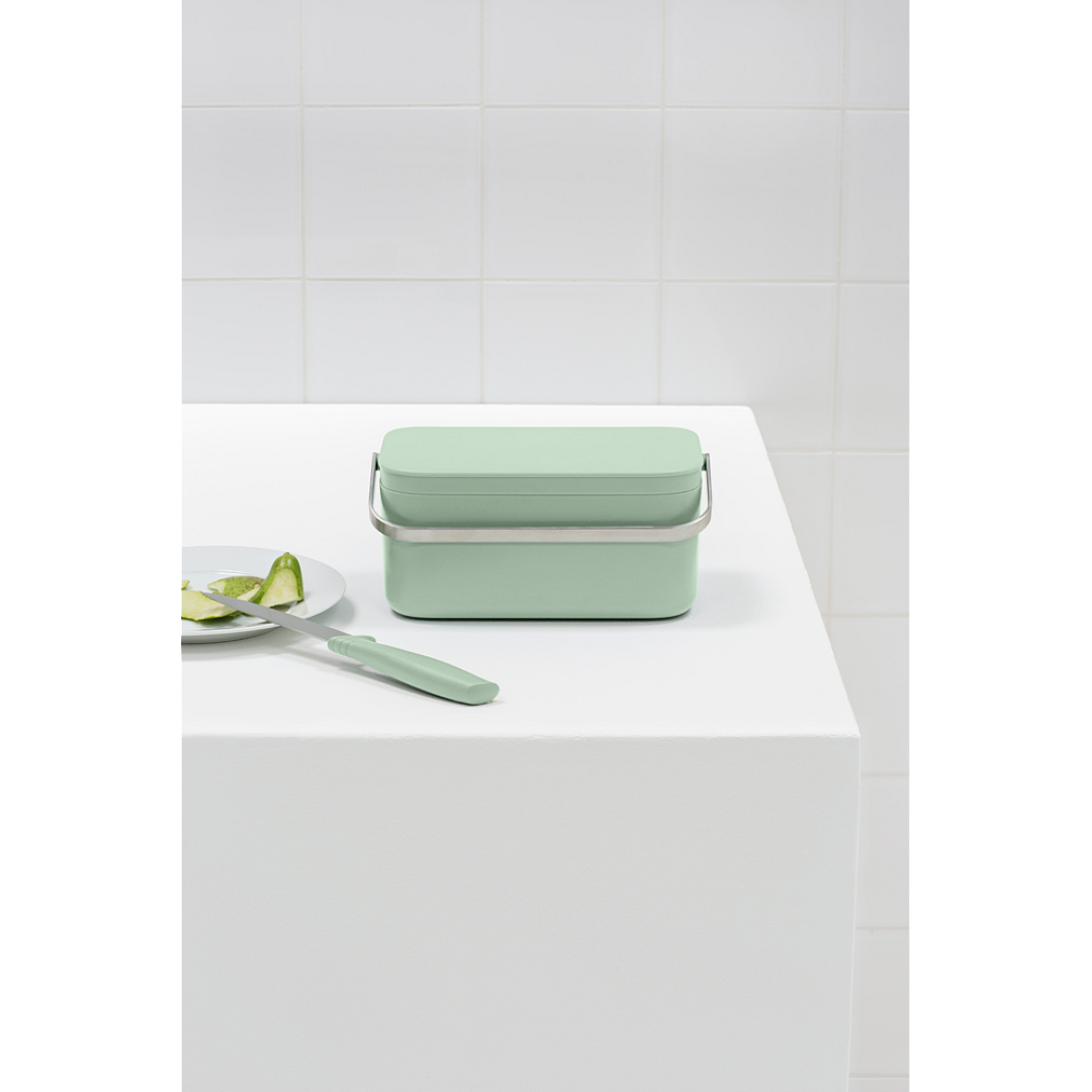 SinkSide Food Waste Caddy, 1.8L Jade Green 8710755215803 Brabantia 96dpi 1000x1000px 7 NR 25928