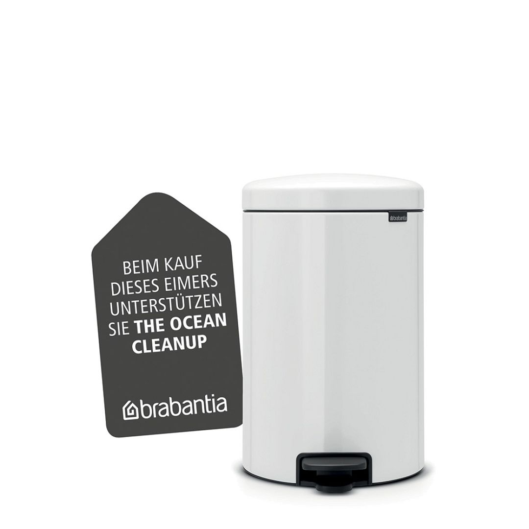 Pedal Bin newIcon, 20L White 8710755111846 Brabantia 1000x1000px 7 NR 9580