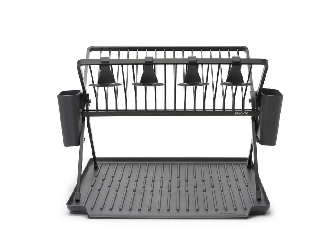 Foldable Dish Rack, Large Dark Grey 8710755139482 Brabantia 96dpi 1000x750px 7 NR 23828