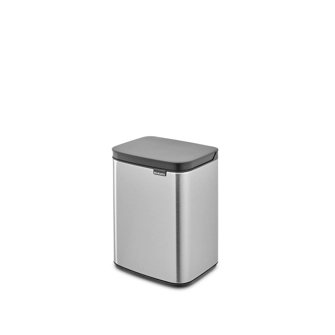 Bo Waste Bin, 4L Matt Steel Fingerprint Proof 8710755222849 Brabantia 96dpi 1000x1000px 7 NR 30112