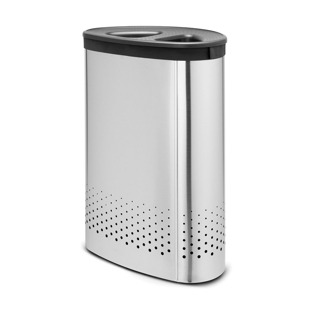 Laundry Bin, 55L, Selector Matt Steel 8710755105029 Brabantia 1000x1000px 7 NR 970