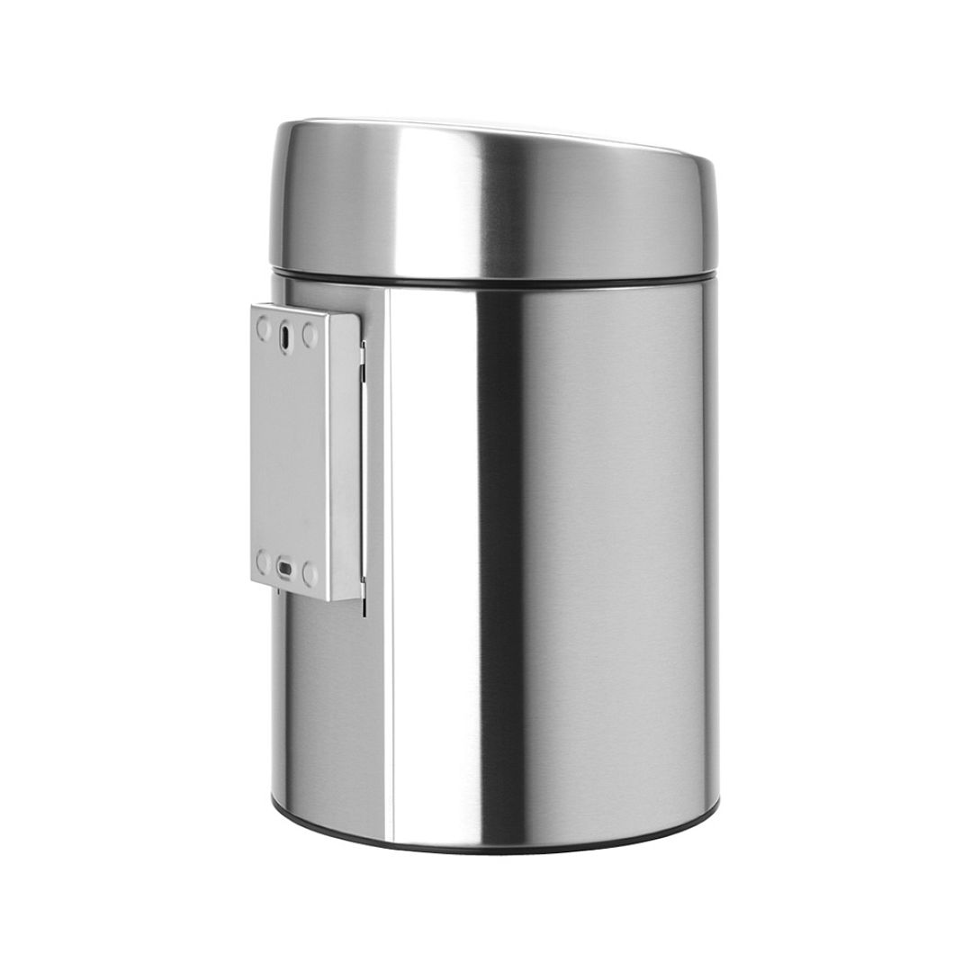 Slide Bin, 5L Matt Steel Fingerprint Proof 8710755477546 Brabantia 1000x1000px 7 NR 5398