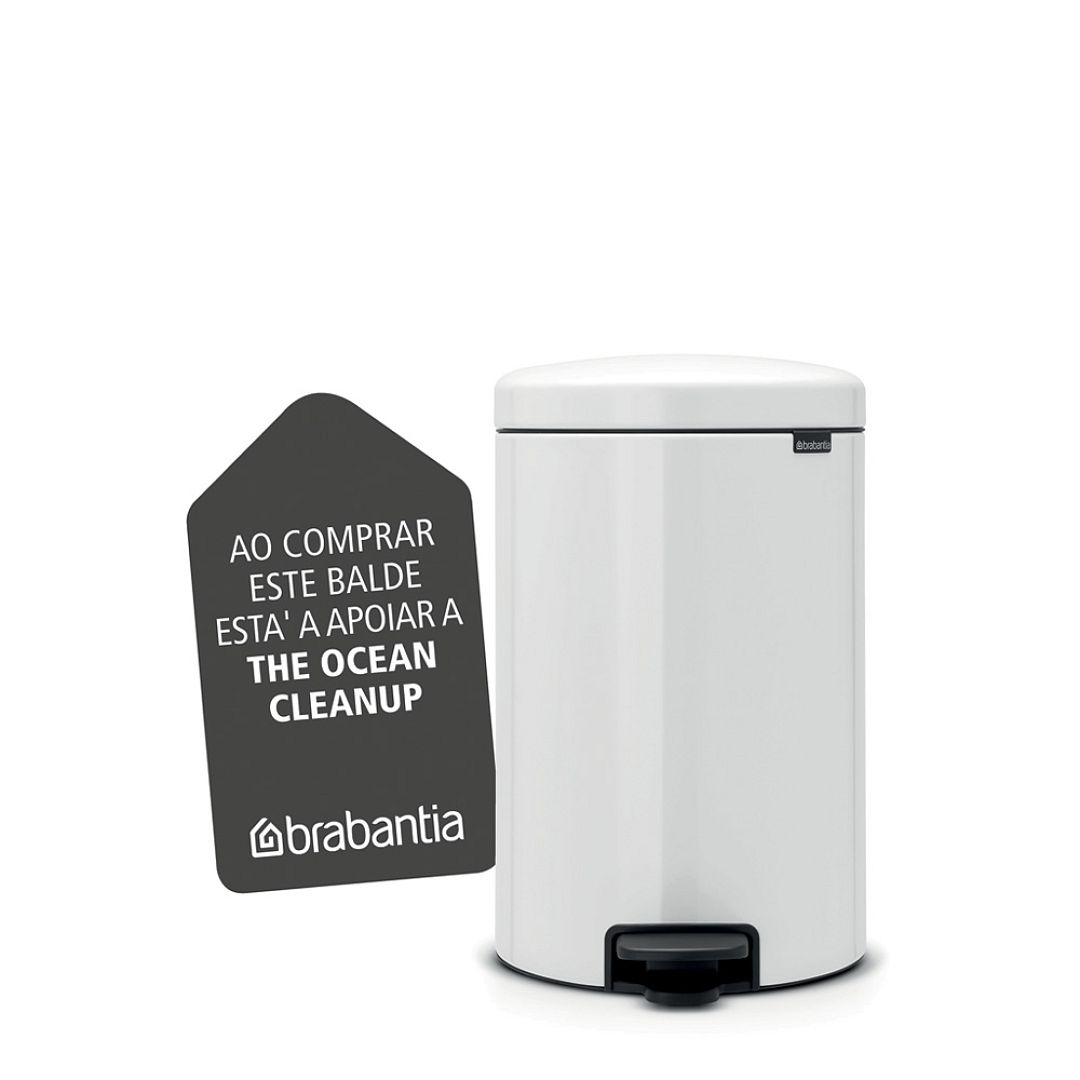 Pedal Bin newIcon, 20L White 8710755111846 Brabantia 1000x1000px 7 NR 9583