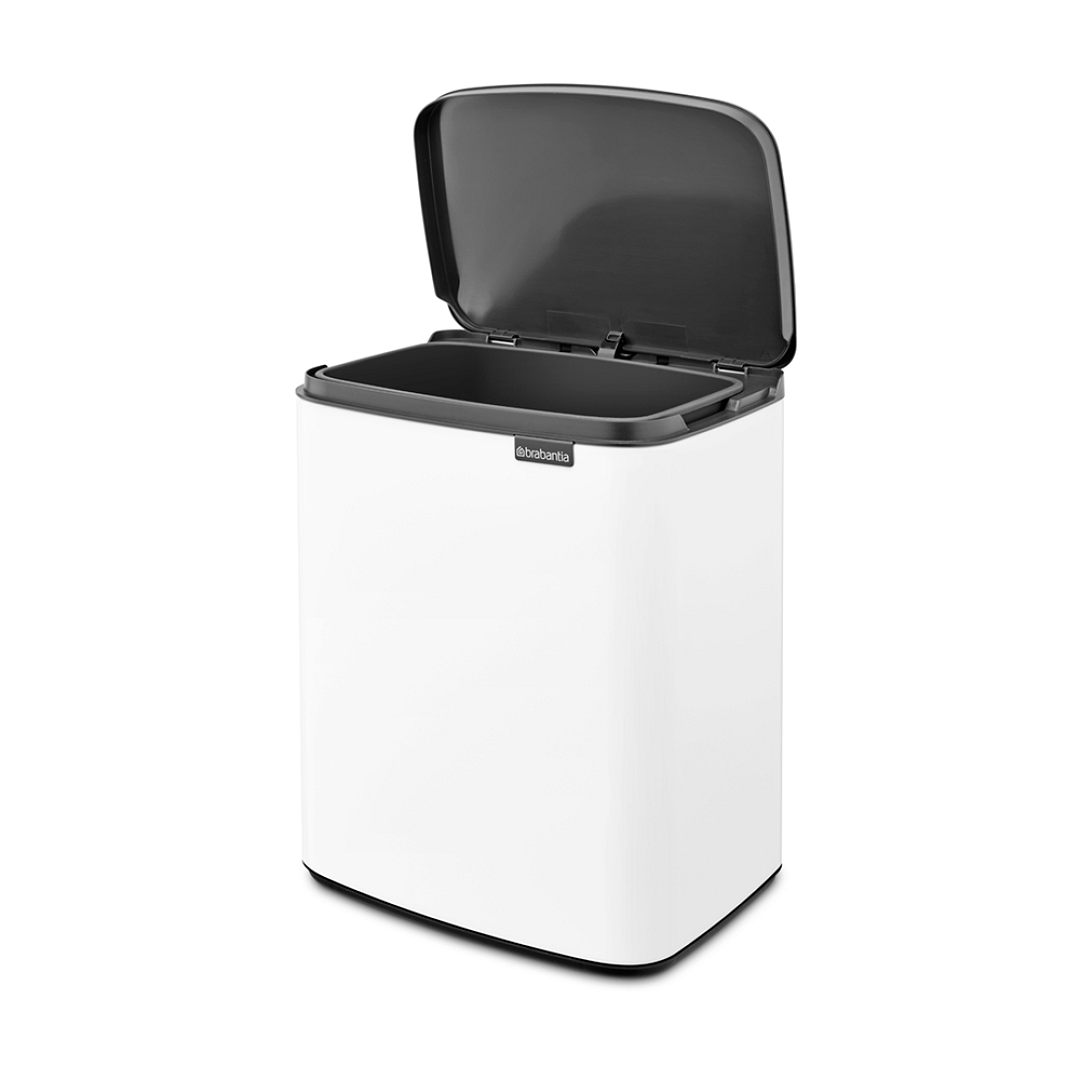 Bo Waste Bin, 12L White 8710755222467 Brabantia 96dpi 1000x1000px 7 NR 30134